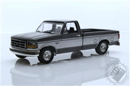 Blue Collar Collection Series 10 - 1992 Ford F-250 - Two-Tone Silver and Gray,Greenlight Collectibles 