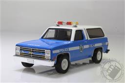 1985 Chevrolet K-5 Blazer - New York City Police Dept (NYPD) (Hobby Exclusive),Greenlight Collectibles 