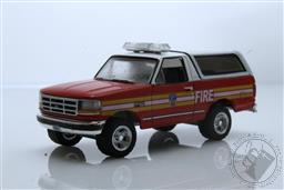 Fire & Rescue Series 3 - 1996 Ford Bronco - FDNY (The Official Fire Department City of New York),Greenlight Collectibles 