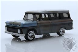 Auto World 1:64 Mijo Exclusive Patina Series 1965 Chevy Suburban Weathered Rust Limited to 3,600 Pieces,Auto World