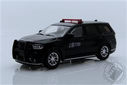 2018 Dodge Durango Police - Carabineros de Chile - Public Order Control - Matte Black (Hobby Exclusive),Greenlight Collectibles 