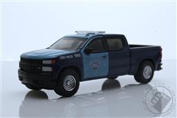 Hot Pursuit Series 42 - 2021 Chevrolet Silverado - Massachusetts State Police,Greenlight Collectibles 