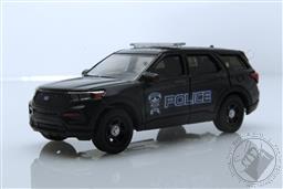 Hot Pursuit - 2022 Ford Police Interceptor Utility - Fishers Police Department, Fishers, Indiana (Hobby Exclusive),Greenlight Collectibles 