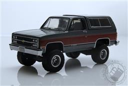 All-Terrain Series 13 - 1990 Chevrolet K5 Blazer Lifted - Gray Metallic & Fire Red,Greenlight Collectibles 