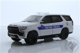 PREORDER Hot Pursuit Series 42 - 2021 Chevrolet Tahoe Police Pursuit Vehicle (PPV) - Houston, Texas METRO Police (AVAILABLE JUL-AUG 2022),Greenlight Collectibles 