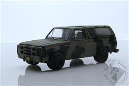 PREORDER Battalion 64 Series 2 - 1985 Chevrolet M1009 CUCV - U.S. Army - Camouflage (AVAILABLE MAY-JUN 2022),Greenlight Collectibles 