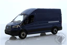 Route Runners Series 5 - 2017 Ford Transit LWB High Roof - Dark Blue,Greenlight Collectibles 