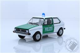 Hot Pursuit Series 36 - 1974 Volkswagen Golf Mk1 - Germany Polizei,Greenlight Collectibles 