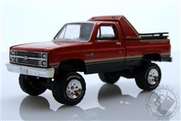 PREORDER 1984 Chevrolet K-10 Scottsdale 4x4 - Sno Chaser (Hobby Exclusive) (AVAILABLE MAR-APR 2022),Greenlight Collectibles 
