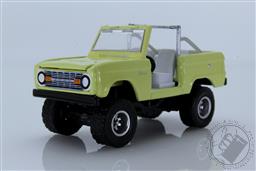 1967 Ford Bronco Lifted 4x4 Off Road (Yellow) 1:64 Scale Diecast Model,Greenlight Collectibles 