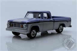 1967 Dodge D-100 Pickup - Purple & White,Greenlight Collectibles 
