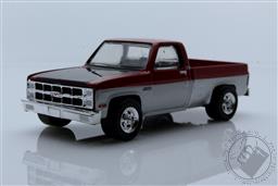1981 GMC Sierra Grande Classic 1500 Pickup - Red & Silver,Greenlight Collectibles 