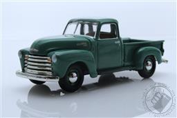 Johnny Lightning Classic Gold - 2021 Release 3A - 1950 Chevrolet Stepside 3100 Truck - Seacrest Green,Johnny Lightning