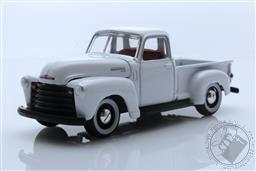 Johnny Lightning Classic Gold - 2021 Release 3B - 1950 Chevrolet Stepside 3100 Truck - Gloss White ,Johnny Lightning