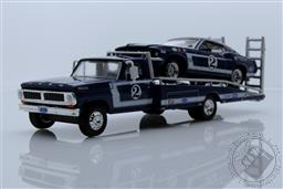 Dan Gurney Ford F-350 Ramp Truck With #2 1969 Trans Am Mustang (ACME Exclusive),Greenlight Collectibles 