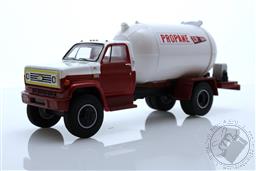 PREORDER S.D. Trucks Series 16 - 1985 Chevrolet C-65 Propane Truck - LP Gas (AVAILABLE JUL-AUG 2022),Greenlight Collectibles 