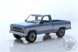Johnny Lightning Classic Gold - 2022 Release 1A - 1984 Ford Ranger - Light Blue with White Sides,Johnny Lightning