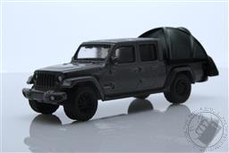 The Great Outdoors Series 2 - 2021 Jeep Gladiator High Altitude with Modern Truck Bed Tent,Greenlight Collectibles 