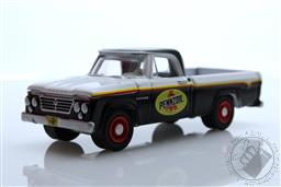 Blue Collar Collection Series 11 - 1964 Dodge D-100 with Toolbox - Pennzoil,Greenlight Collectibles 