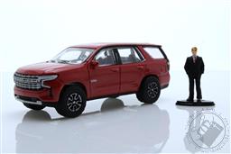 The Hobby Shop Series 14 - 2022 Chevrolet Tahoe LT Texas Edition with Man in Suit,Greenlight Collectibles 