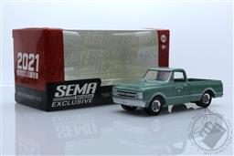 1967 Chevrolet C-10 Short Bed - Holley Speed Shop - 2021 SEMA Show Exclusive,Greenlight Collectibles 