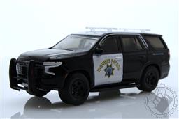 PREORDER Hot Pursuit Series 43 - 2021 Chevrolet Tahoe Police Pursuit Vehicle (PPV) - California Highway Patrol (AVAILABLE OCT-NOV 2022),Greenlight Collectibles 