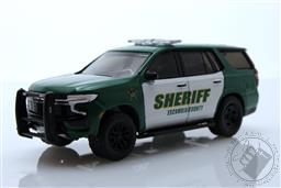 2021 Chevrolet Tahoe Police Pursuit Vehicle (PPV) - Escambia County Sheriff, Pensacola, Florida (Hobby Exclusive),Greenlight Collectibles 