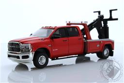 Dually Drivers Series 11 - 2022 Ram 3500 Dually Wrecker - Flame Red,Greenlight Collectibles 