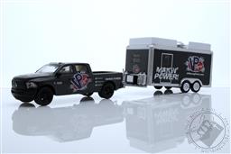 Hitch & Tow Series 27 - 2018 Ram 2500 VP Racing Fuels ‘Makin’ Power!” and VP Racing Fuels Merchandise Trailer,Greenlight Collectibles