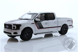 PREORDER All-Terrain Series 14 - 2018 Ford F-150 Lariat FX4 Special Edition Package - Oxford White (AVAILABLE SEP-OCT 2022),Greenlight Collectibles