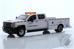 PREORDER Dually Drivers Series 12 - 2018 Chevrolet Silverado 3500 Dually Service Bed - Florida Department of Transportation (FDOT) Road Ranger (AVAILABLE JAN-FEB 2023),Greenlight Collectibles