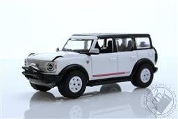 Barrett-Jackson 'Scottsdale Edition' Series 11 - 2021 Ford Bronco “Bronco 66” First Edition (Lot #3001) - Oxford White with Black Roof,Greenlight Collectibles