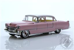 PREORDER 1955 Cadillac Fleetwood Series 60 - Pink with White Roof (Hobby Exclusive) (AVAILABLE SEP-OCT 2022) ,Greenlight Collectibles
