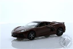 Showroom Floor Series 2 - 2022 Chevrolet Corvette C8 Stingray Coupe - Caffeine Metallic,Greenlight Collectibles