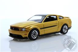 Auto World Premium - 2022 Release 3B - 2012 Mustang GT/CS - Yellow Blaze Tricoat w/Black GT/CS Side Stripes,Auto World