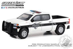Hot Pursuit Series 44 - 2022 Chevrolet Silverado SSV - General Motors Fleet Police,Greenlight Collectibles
