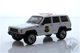 PREORDER Hot Pursuit Special Edition - United States Secret Service Police - 2000 Jeep Cherokee (Hobby Exclusive) (AVAILABLE JAN-FEB 2023),Greenlight Collectibles