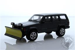 Blue Collar Collection Series 12 - 2000 Jeep Cherokee Sport with Snow Plow,Greenlight Collectibles
