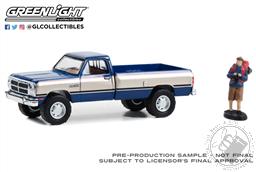 The Hobby Shop Series 15 - 1993 Dodge Ram Power Ram 250 with Backpacker,Greenlight Collectibles