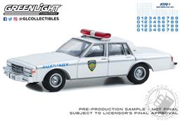 PREORDER Hot Pursuit - 1989 Chevrolet Caprice - New York City Police Dept (NYPD) Auxiliary with NYPD Squad Number Decal Sheet (Hobby Exclusive) (AVAILABLE FEB-MAR 2023),Greenlight Collectibles
