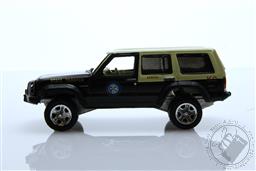 PREORDER SEPARATED SET Johnny Lightning 2-Packs - American Heroes - 2022 Release 3A - Florida State Trooper K9 Jeep Cherokee Gloss Black w/Tan Body Colors Florida State Trooper K9 Graphics (AVAILABLE NOV-DEC 2022),Johnny Lightning