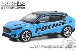 PREORDER 2022 Ford Mustang Mach-E Police - All-Electric Pilot Program Pilot Vehicle (Hobby Exclusive) (AVAILABLE JAN-FEB 2023),Greenlight Collectibles