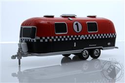 Hitched Homes Series 13 - 1971 Airstream Double-Axle Land Yacht Safari - Custom Firestone Racing #1,Greenlight Collectibles