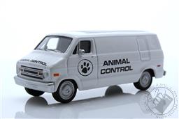 1976 Dodge B-100 Van - Animal Control (Hobby Exclusive),Greenlight Collectibles