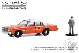 The Hobby Shop Series 15 - 1981 Chevrolet Impala Capitol Cab Taxi with Man in Suit,Greenlight Collectibles