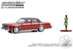 PREORDER The Hobby Shop Series 15 - 1983 Dodge Diplomat with Woman in Dress (AVAILABLE FEB-MAR 2023),Greenlight Collectibles