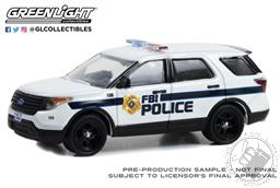 PREORDER Hot Pursuit Special Edition - FBI Police (Federal Bureau of Investigation Police) - 2014 Ford Police Interceptor Utility (Hobby Exclusive) (AVAILABLE MAR-APR 2023),Greenlight Collectibles