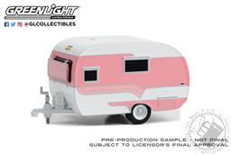 PREORDER Hitched Homes Series 14 - 1958 Catolac DeVille - Pink and White (AVAILABLE MAR-APR 2023),Greenlight Collectibles