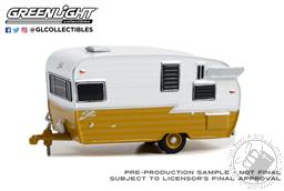 PREORDER Hitched Homes Series 14 - Shasta Airflyte - Butterscotch and White (AVAILABLE MAR-APR 2023),Greenlight Collectibles