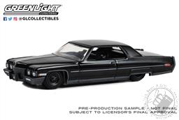 Black Bandit Series 28 - 1971 Cadillac Coupe deVille Lowrider,Greenlight Collectibles